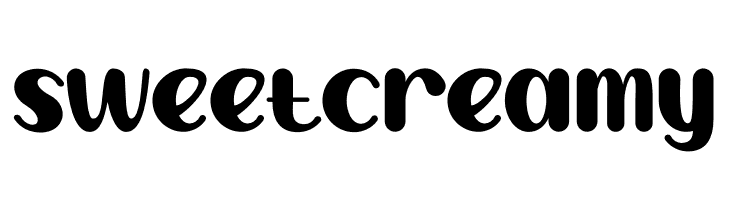 Sweet Creamy Caratteri