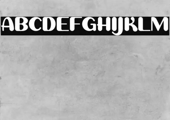 Sweet Creamy Caratteri examples