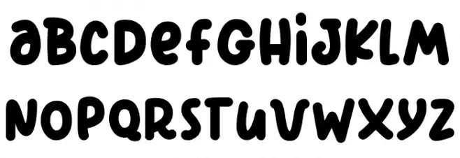 Sweet Cupcake alt demo Font Litere mici
