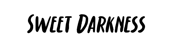 Sweet Darkness  font caratteri gratis