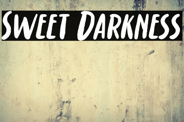 Sweet Darkness Example 2