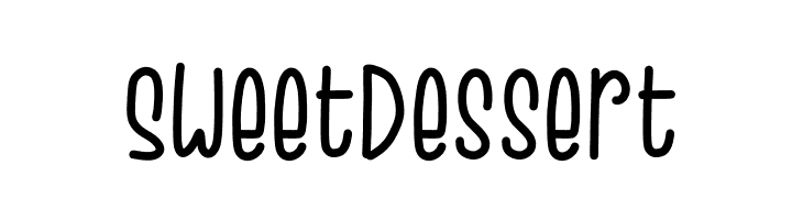 Sweet Dessert  Free Fonts Download