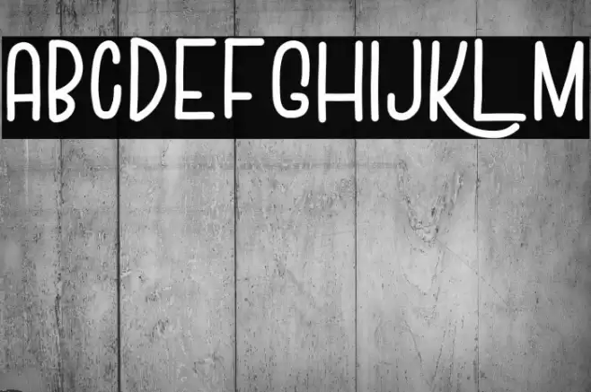 Sweet Dessert Font examples