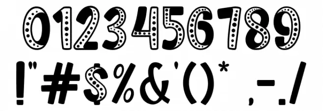 Sweet Dream Font OTHER CHARS