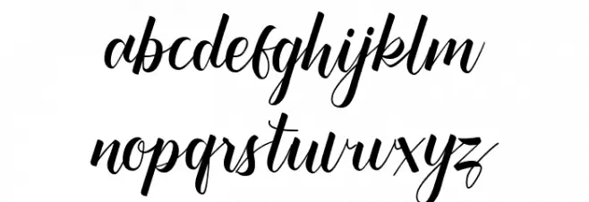 Sweet Dream फ़ॉन्ट लोअरकेस