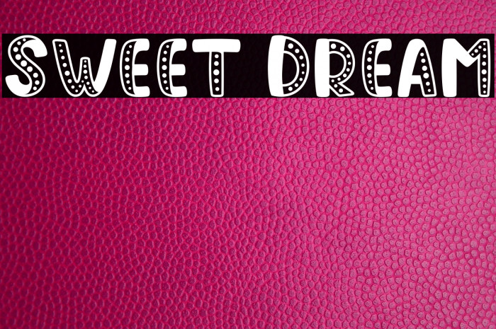 Sweet Dream Example 3