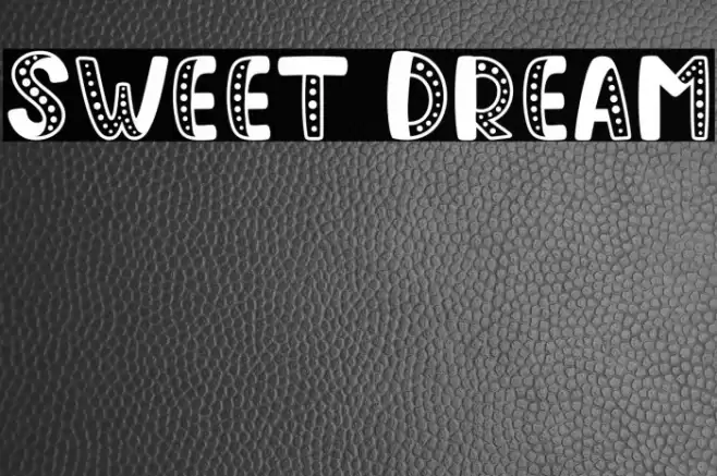 Sweet Dream Font examples