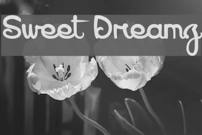 Sweet Dreamz Font examples