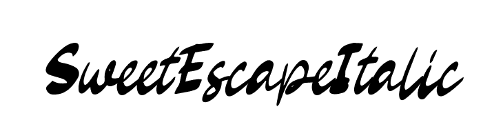 Sweet Escape Italic  لخطوط تنزيل