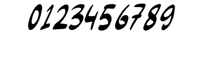 Sweet Escape Italic Font OTHER CHARS