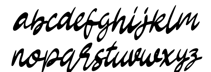 Sweet Escape Italic Font LOWERCASE