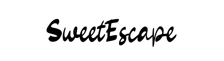 Sweet Escape  Free Fonts Download