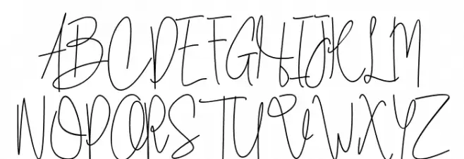 Sweet Escape Schriftart Groß