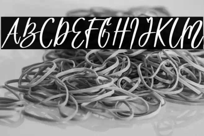 Sweet Exprience خط examples