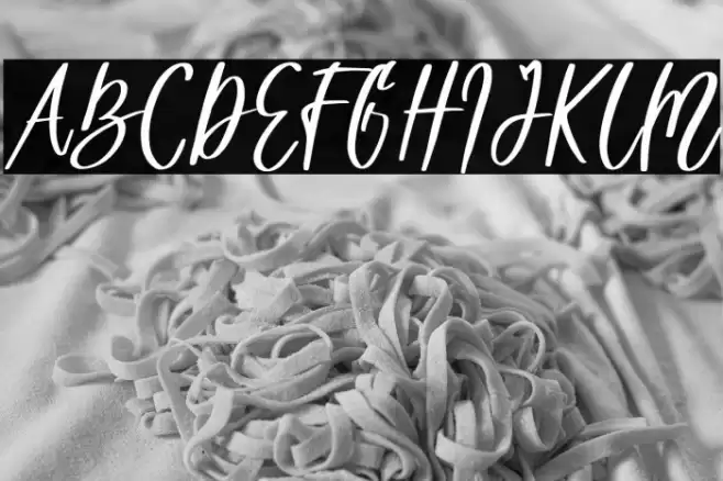 Sweet Exprience خط examples