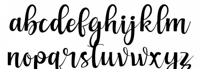 Sweet Girls - Schriftart Kleinbuchstaben