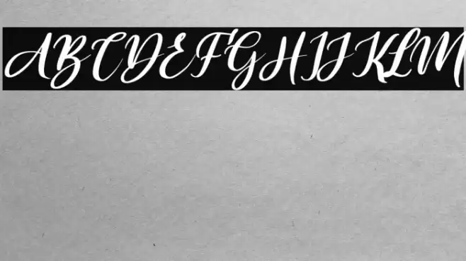 Sweet Glory Italic Font examples