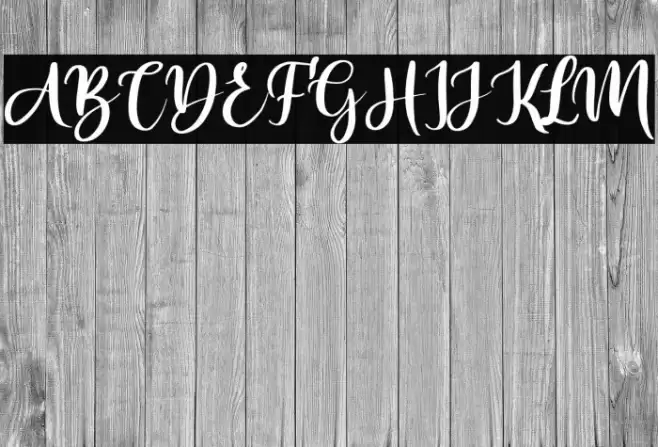 Sweet Glory Font examples