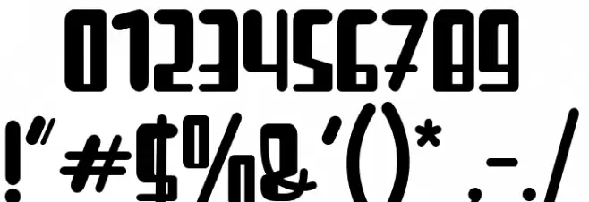 Sweet Gourd Font OTHER CHARS