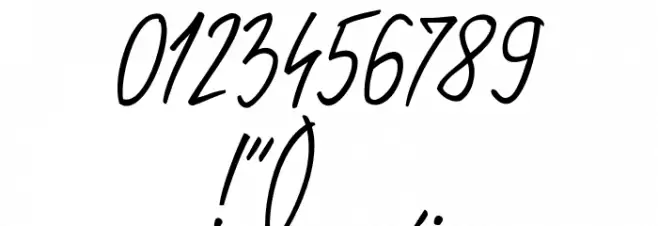 Sweet Handwrite Regular Font OTHER CHARS