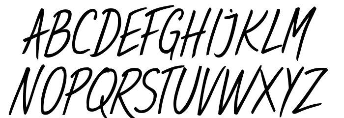 Sweet Handwrite Regular Font LOWERCASE