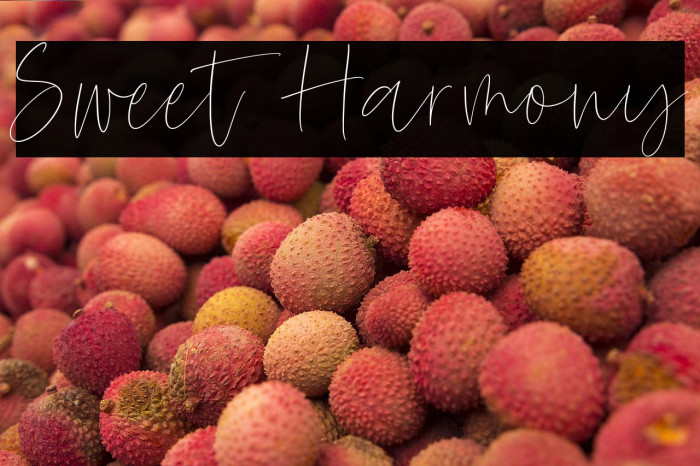 Sweet Harmony Example 1