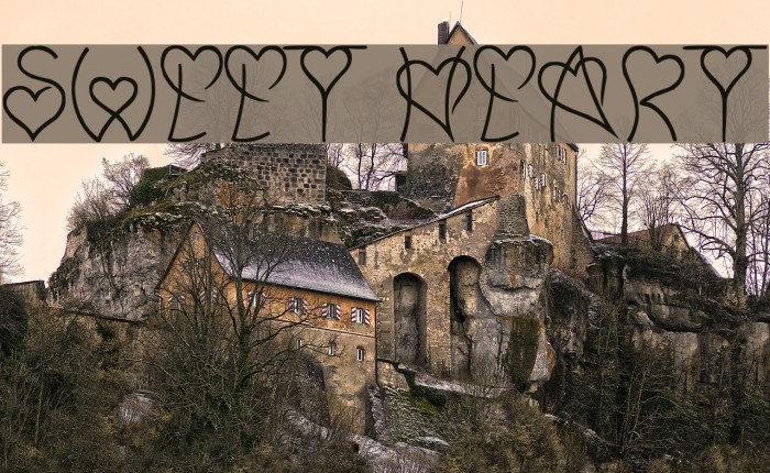 Sweet Heart Font examples