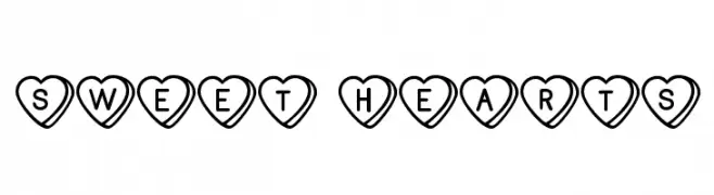 Sweet Hearts  Descarca Fonturi Gratis