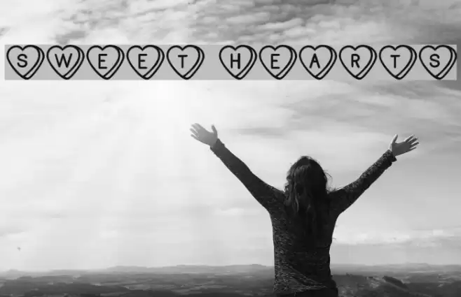 Sweet Hearts Font examples