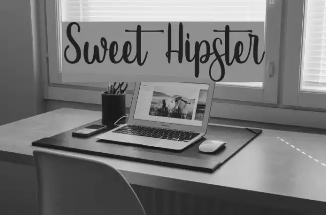 Sweet Hipster Font examples