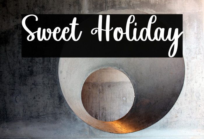 Sweet Holiday Example 3