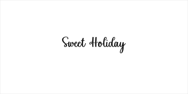 Sweet Holiday Logo