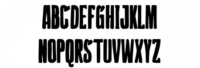 Sweet Home Alabama 字体 大写