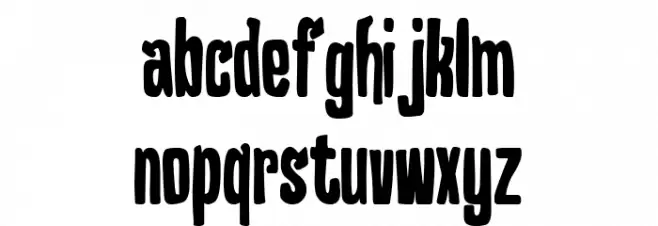Sweet Home Alabama 字体 小写