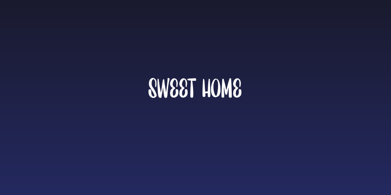 Sweet Home Social Header