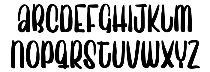 Sweet Home Font LOWERCASE