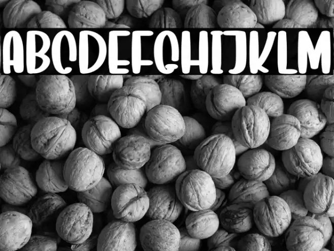 Sweet Home Font examples