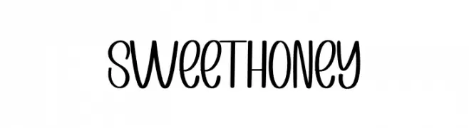 Sweet Honey Schriftart