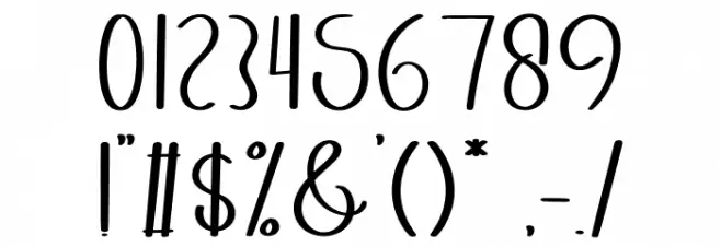 Sweet Honey Schriftart Anderer Schreiben