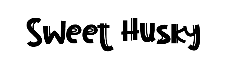 Sweet Husky  Free Fonts Download