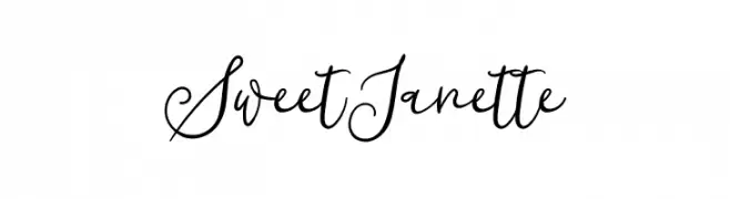 Sweet Janette  les polices de caractères gratuit tlcharger