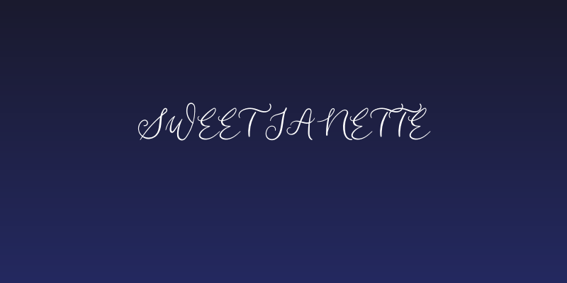 Sweet Janette Social Header