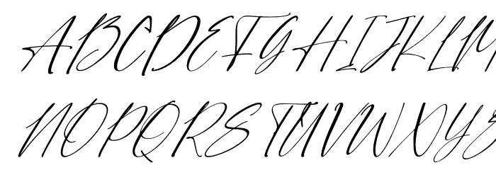 Sweet Jasmine Personal Use Font UPPERCASE