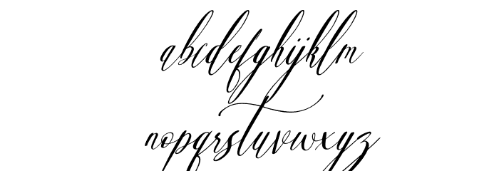Sweet Jasmine Personal Use Font LOWERCASE
