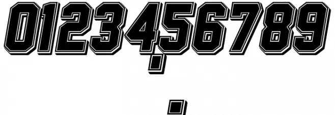 Sweet Jersey Polices AUTRES CHARS