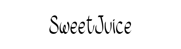 Sweet Juice  Fuentes Gratis Descargar
