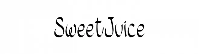 Sweet Juice  Скачать бесплатные шрифты