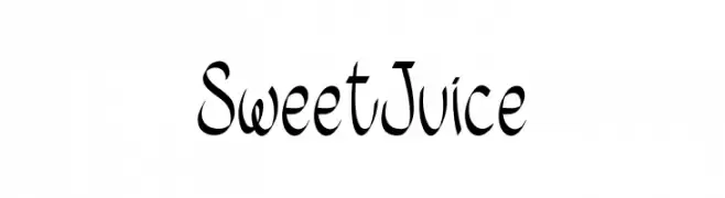Sweet Juice  Скачать бесплатные шрифты