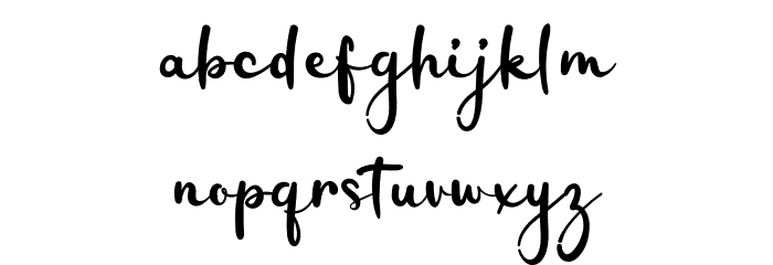 Sweet Kid Personal Use Font LOWERCASE