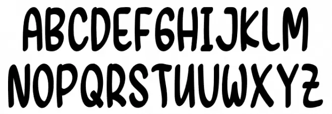 Sweet Kiss Schriftart Groß
